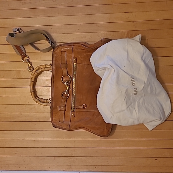 Authentic Miu Miu Leather Bag - Picture 6 of 8